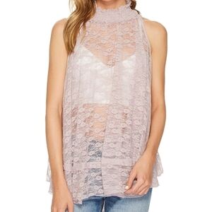 Free People Myrna Lace Trapeze Tank